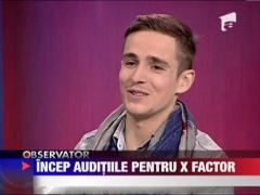 Castigatorul concursului X Factor, Andrei Leonte, invitat la Observator