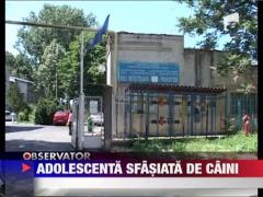 Adolescenta sfasiata de caini