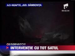 Dambovita: Incendiu la locuinta primarului din Bilciuresti ‎