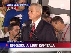 Sorin Oprescu a castiga alegerile cu 65% din voturi