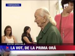 Romanii au iesit la vot!