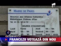 Francezii voteaza pentru un nou Parlament