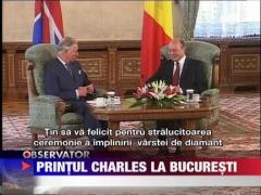 Printul Charles, in vizita la Bucuresti