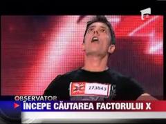 Incepe cautare factorului X