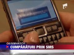 Cumparaturi prin SMS