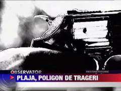 Focuri de arma pe plaja din 2 Mai