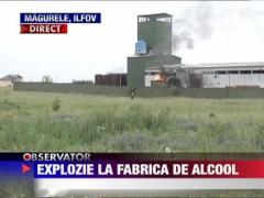 Explozie la fabrica de alcool