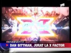 Dan Bittman, jurat la X Factor