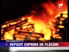 Iasi: Un depozit dezafectat s-a facut scrum