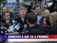 Miliardarul Rinat Ahmetov s-a tinut de cuvant