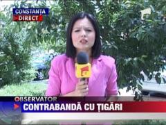 Contrabandisti cu tigari retinuti de mascati