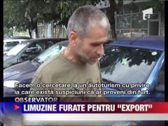 Hoti de masini de lux, prinsi de politie