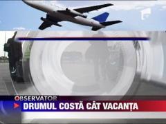 Pe romani, drumul ii costa cat vacanta