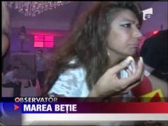 Marea betie de pe plaja