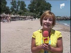 Plaje pline pe litoral