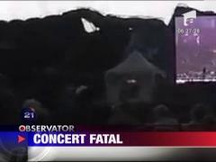 Concert mortal sustinut de trupa Radiohead