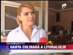 Meniul culinar de pe litoral