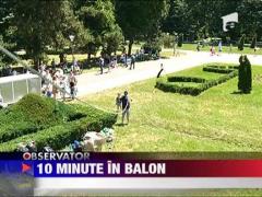 Plimbare cu balonul in Parcul Herastrau