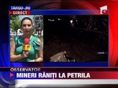 Explozie la Mina Petrila: doua persoane au fost ranite