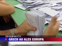 Grecii au ales sa ramana in Uniunea Europeana