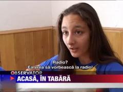 Sulina a fost invadata de sute de copii dornici sa se bucure de plaja