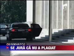 Ministrul propus al Culturii, Puiu Hasotti, a declarat in scris pe propria raspundere ca nu a plagiat nicio lucrare