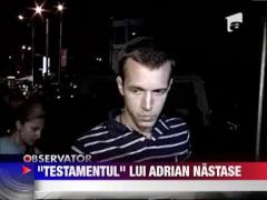 Adrian Nastase a lasat un "testament public"!