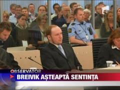 Procesul lui Anders Behring Breivik se incheie vineri, cu pledoaria apararii