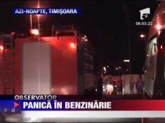A incercat sa isi dea foc intr-o benzinarie