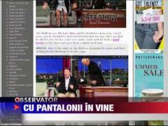 Alec Baldwin si-a dat pantalonii jos la TV