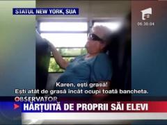 Educatoare hartuita de proprii elevi