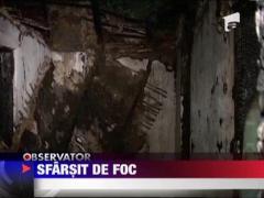 Doi frati din judetul Buzau au murit intr-un incendiu devastator