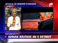 Politistii asteapta acordul medicilor pentru a-l aresta pe Adrian Nastase