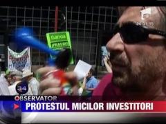 Protestul micilor investitori, in Spania