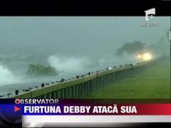 Furtuna tropicala Debby a lasat mii de oameni fara energie electrica
