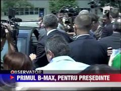 Traian Basescu si-a adjudecat primul Ford B-Max