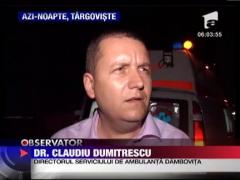 Targoviste: Pieton imprudent bagat in spital de o ambulanta