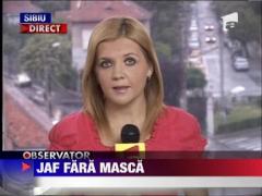 Jaf la o benzinarie din Sibiu