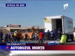 Tragedie pe o autostrada din Africa de Sud: 19 oameni si-au pierdut viata intr-un accident