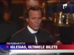 Au mai ramas doar doar 500 de bilete pentru concertul lui Julio Iglesias