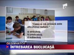 Lucrarile de la evaluarea nationala se recorecteaza