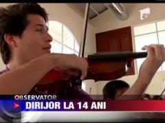 Dirijor la 14 ani