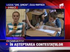 Absolventii clasei a opta, dezamagiti de rezultatele de la testele nationale