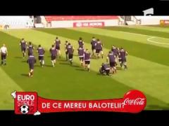 Balotelli nu prea stie sa isi lege sireturile