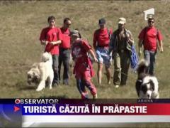 Turista cazuta intr-o prapastie din Fagaras