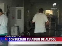 Medic beat la camera de garda