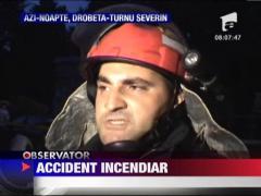 Masina cuprinsa de flacari