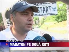 Maraton pe doua roti