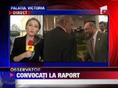 Sedinta extraordinara la Palatul Victoria