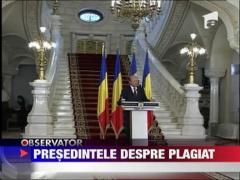 Traian Basescu si-a prezentat CV-ul in fata presei